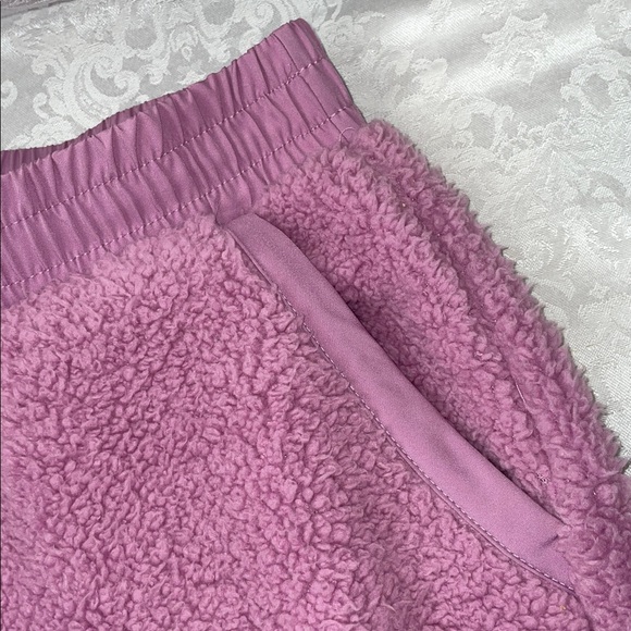 Hippie Rose Lavender Fleece Pants.  Size medium. - Picture 2 of 6